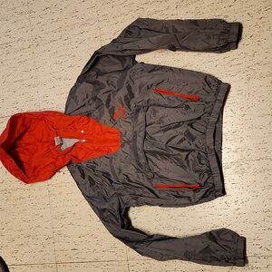 Puma Half Zip Pullover Windbreaker Jacket With Kangaroo Pouch Vintage 90s